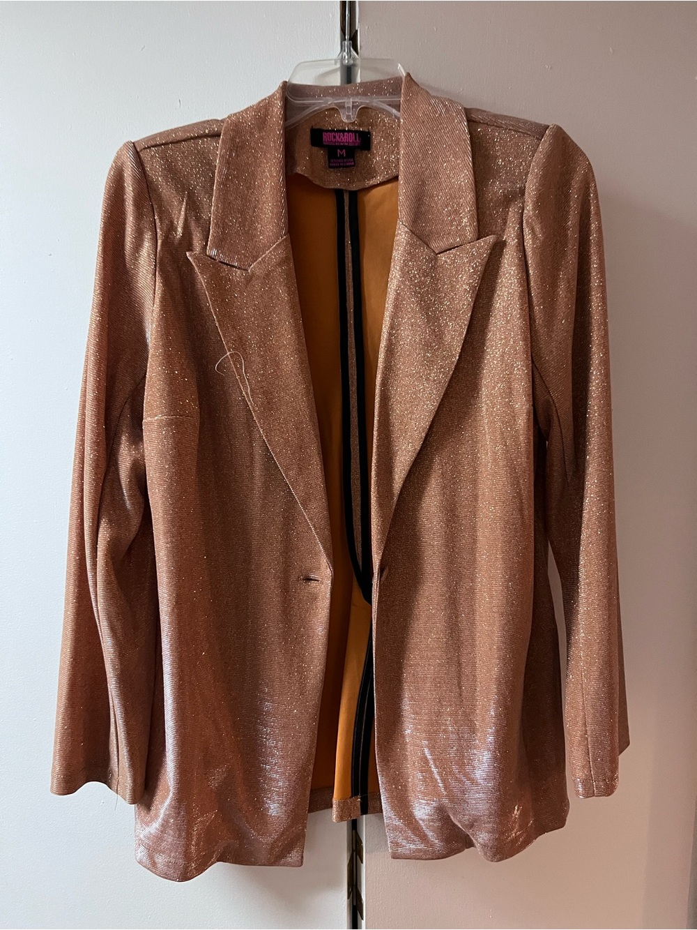 Rock & Roll Cowgirl Shimmery Copper Blazer - Women’s Suit Jacket
